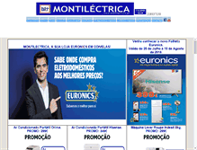 Tablet Screenshot of montilectrica.pt